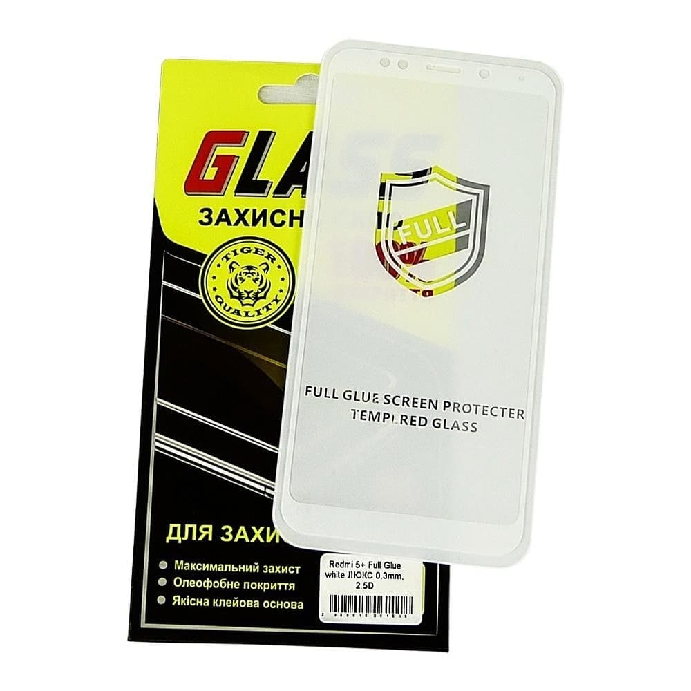 ������� ���� Xiaomi Redmi 5 Plus, MEG7, ���, ����, 0.25 ��, 2.5D, iNobi, Full Glue, ���� �� ��� ��������, ������ � ������ | ���������� �������� ������