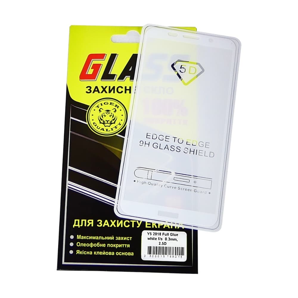 ������� ���� Huawei Y5 (2018), Y5 Prime (2018), Honor 7S, ���, 0.3 ��, 2.5D, iNobi, Full Glue, ���� �� ��� ��������, ������ � ������ | ���������� �������� ������