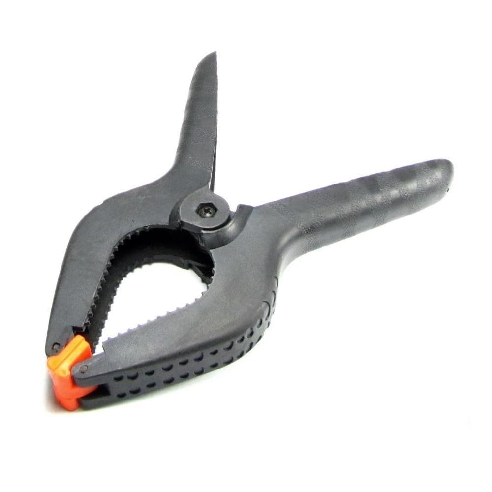 Зажим-прищепка 9", для фиксации дисплейного комплекта в корпусе при установке, требующей склеивания