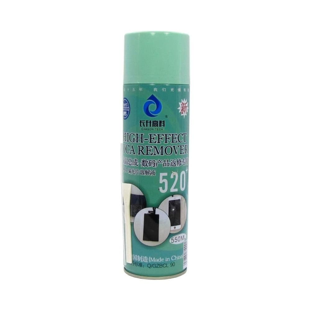 Спрей с растворителем OCA 520+ (550 ml) для удаления OCA-клея и обработки поверхностей перед склеиванием