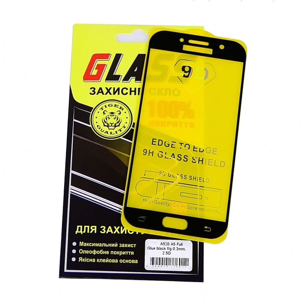 ������� ���� Samsung SM-A520 Galaxy A5 (2017), �����, 0.3 ��, 2.5D, iNobi, Full Glue, ���� �� ��� ��������, ������ � ������ | ���������� �������� ������