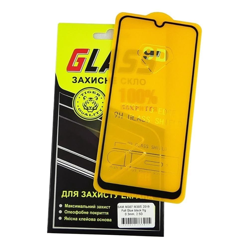 ������� ���� Samsung SM-M215 Galaxy M21, SM-M307 Galaxy M30s, SM-M315 Galaxy M30s, �����, 0.3 ��, 2.5D, iNobi, Full Glue, ���� �� ��� ��������, ������ � ������ | ���������� �������� ������