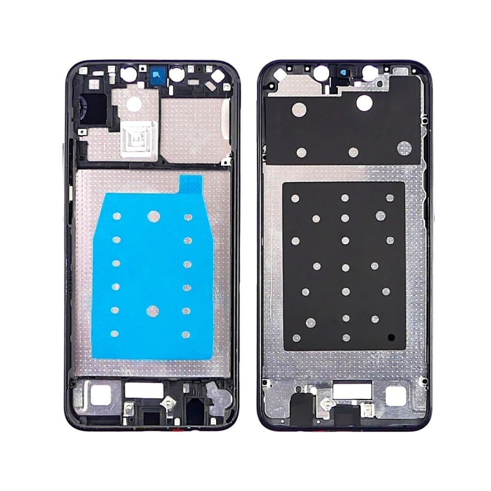 Рамка (основа) крепления дисплея Huawei P Smart Plus, черная