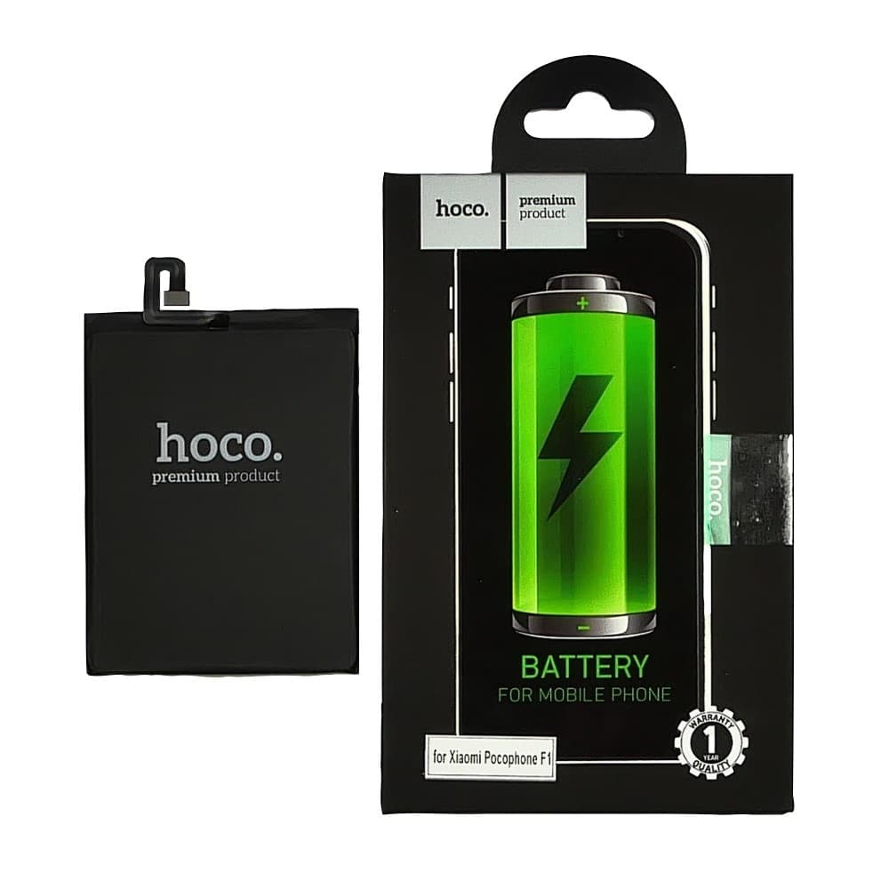 Акумулятор Xiaomi Pocophone F1, M1805E10A, BM4E, Hoco | 3-12 міс. гарантії | АКБ, батарея, аккумулятор