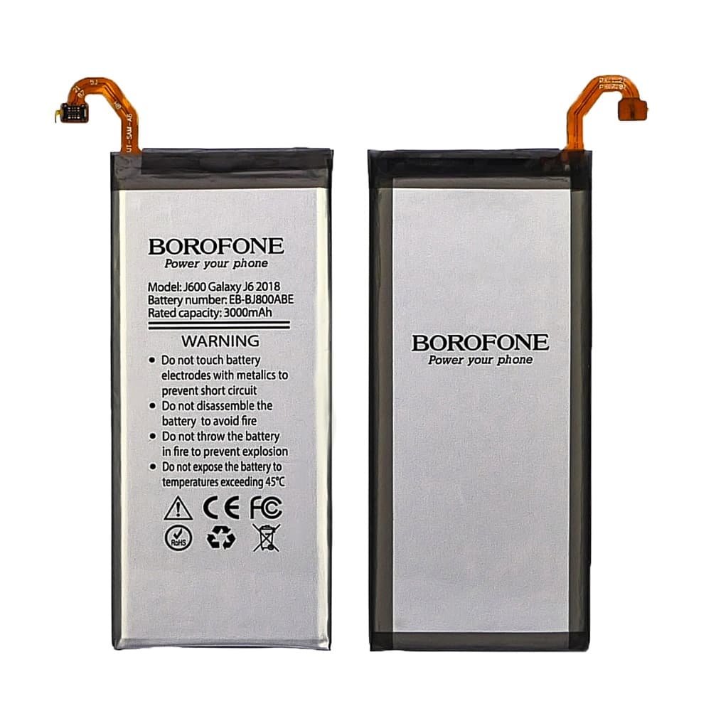 ���������� Samsung SM-A600 Galaxy A6 (2018), SM-J600 Galaxy J6, SM-J800 Galaxy J8, EB-BJ800ABE, Borofone | 3-12 ��. ������ | ���, �������, �����������