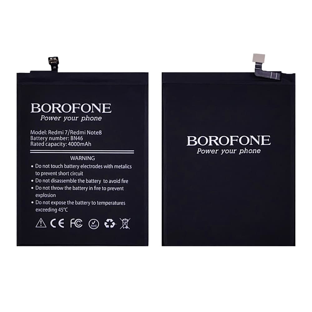 ���������� Xiaomi Redmi 7, Redmi Note 6, Redmi Note 8, Redmi Note 8T, M1810F6LG, M1810F6LH, M1810F6LI, M1908C3XG, BN46, Borofone | 3-12 ��. ������ | ���, �������, �����������