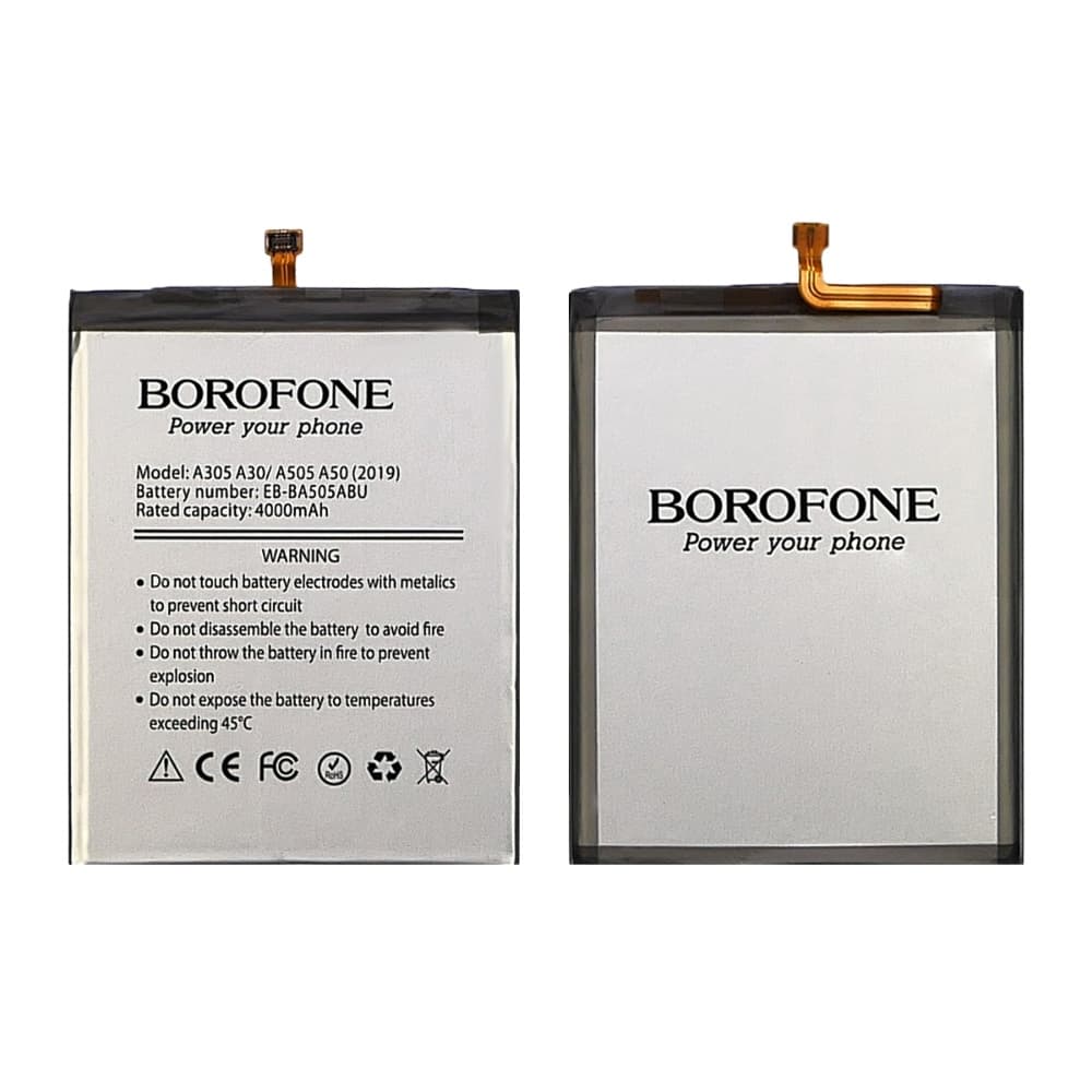 ���������� Samsung SM-A205 Galaxy A20, SM-A305 Galaxy A30, SM-A307 Galaxy A30s, SM-A505 Galaxy A50, EB-BA205ABU, EB-BA505ABU, EB-BA505ABN, Borofone | 3-12 ��. ������ | ���, �������, �����������