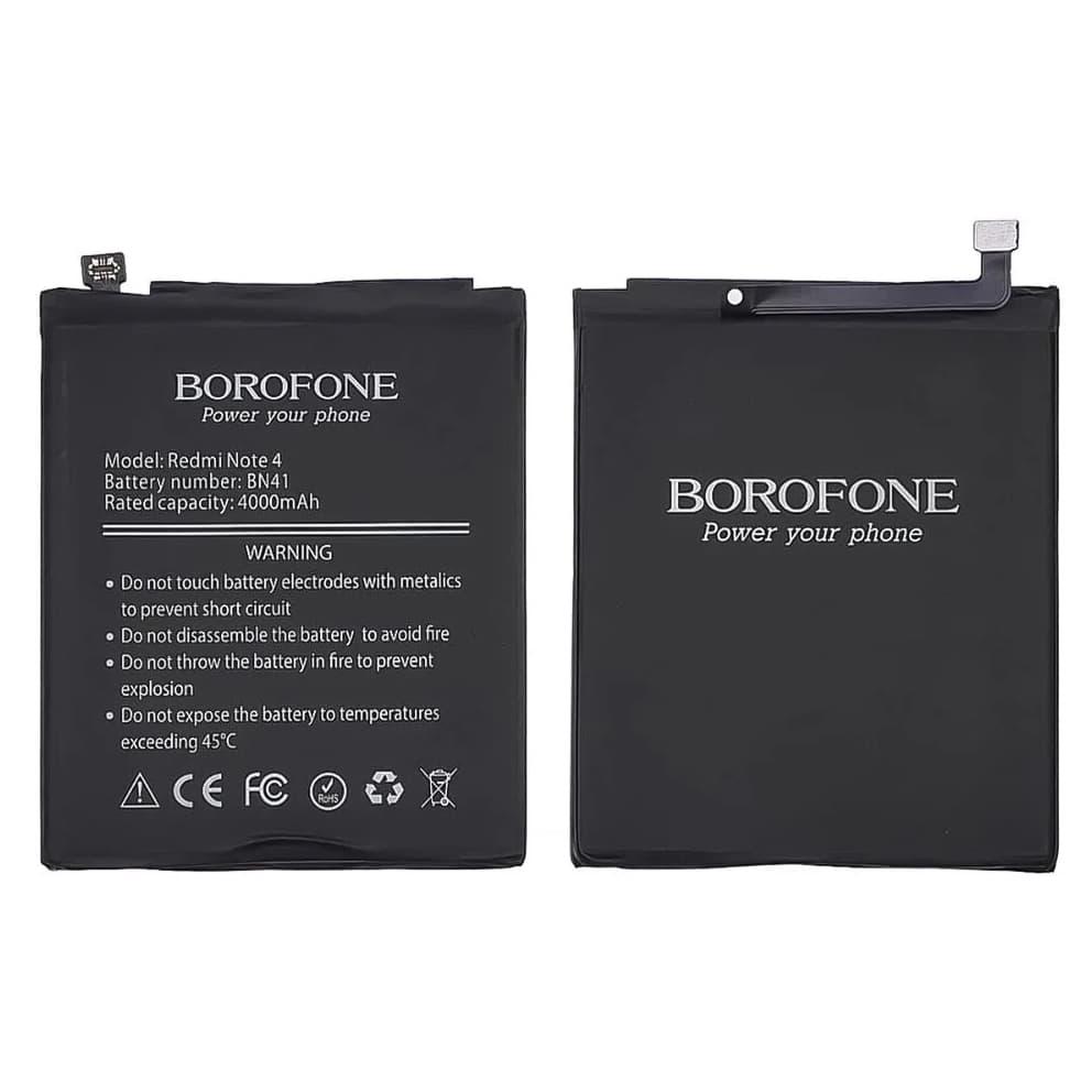 ���������� Xiaomi Redmi Note 4, BN41, Borofone | 3-12 ��. ������ | ���, �������, �����������