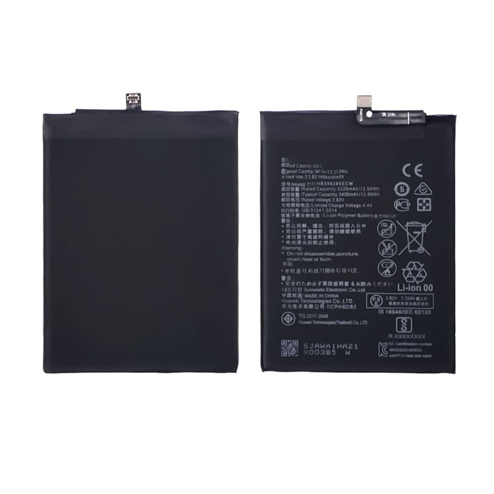 ���������� Huawei P Smart (2019), P Smart (2020), Honor 10 Lite, Honor 10i, Honor 20i, Nova Lite 3, POT-LX1, POT-LX1AF, POT-LX1RU, POT-LX2J, POT-LX3, HB396286ECW, Original (PRC) | 3-12 ��. ������ | ���, �������, �����������