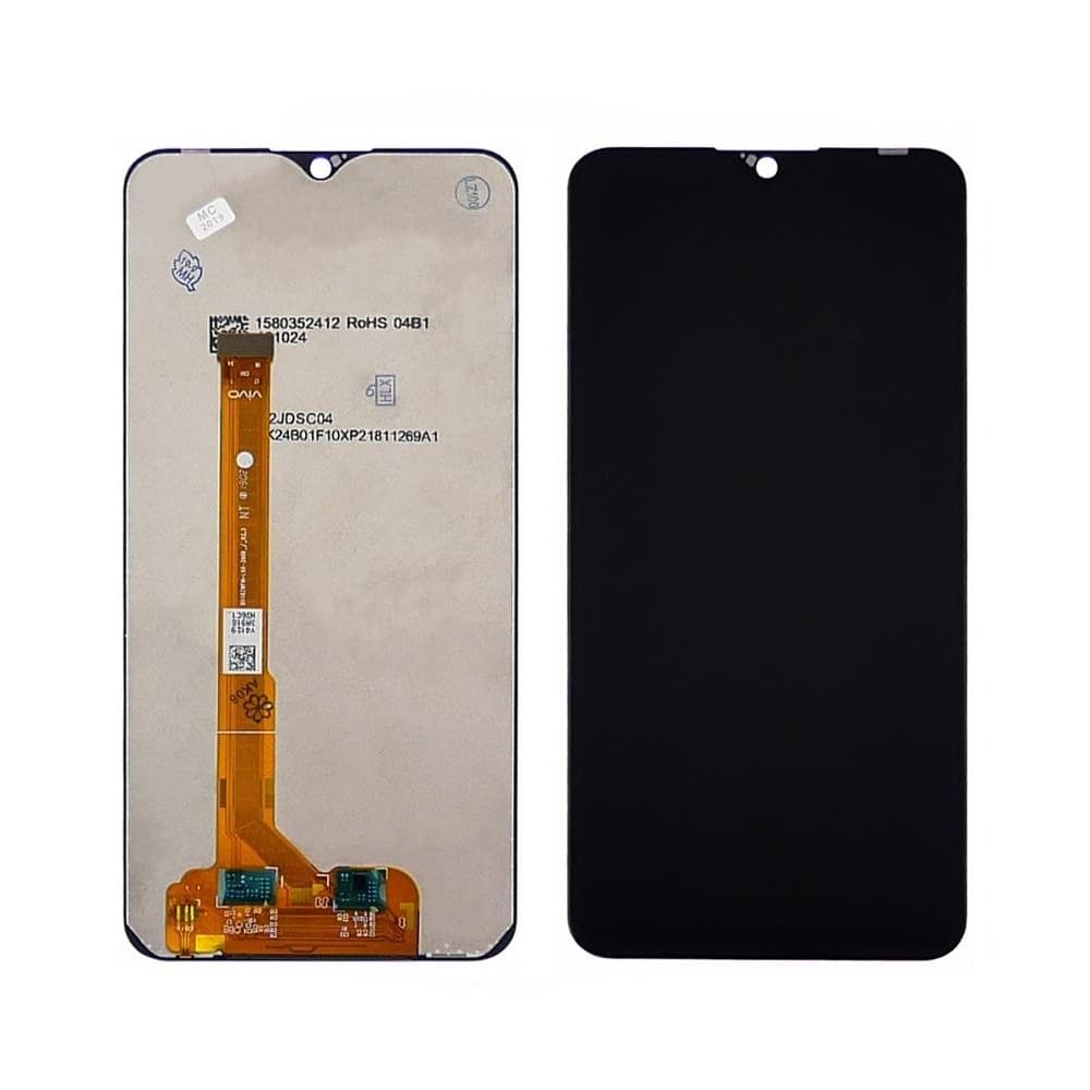 Дисплей Vivo U1, Y1S, Y90, Y91, Y91c, Y91i, Y93, Y93 lite, Y95, Y1S, чорний | з тачскріном | Original (PRC) | дисплейный модуль, экран