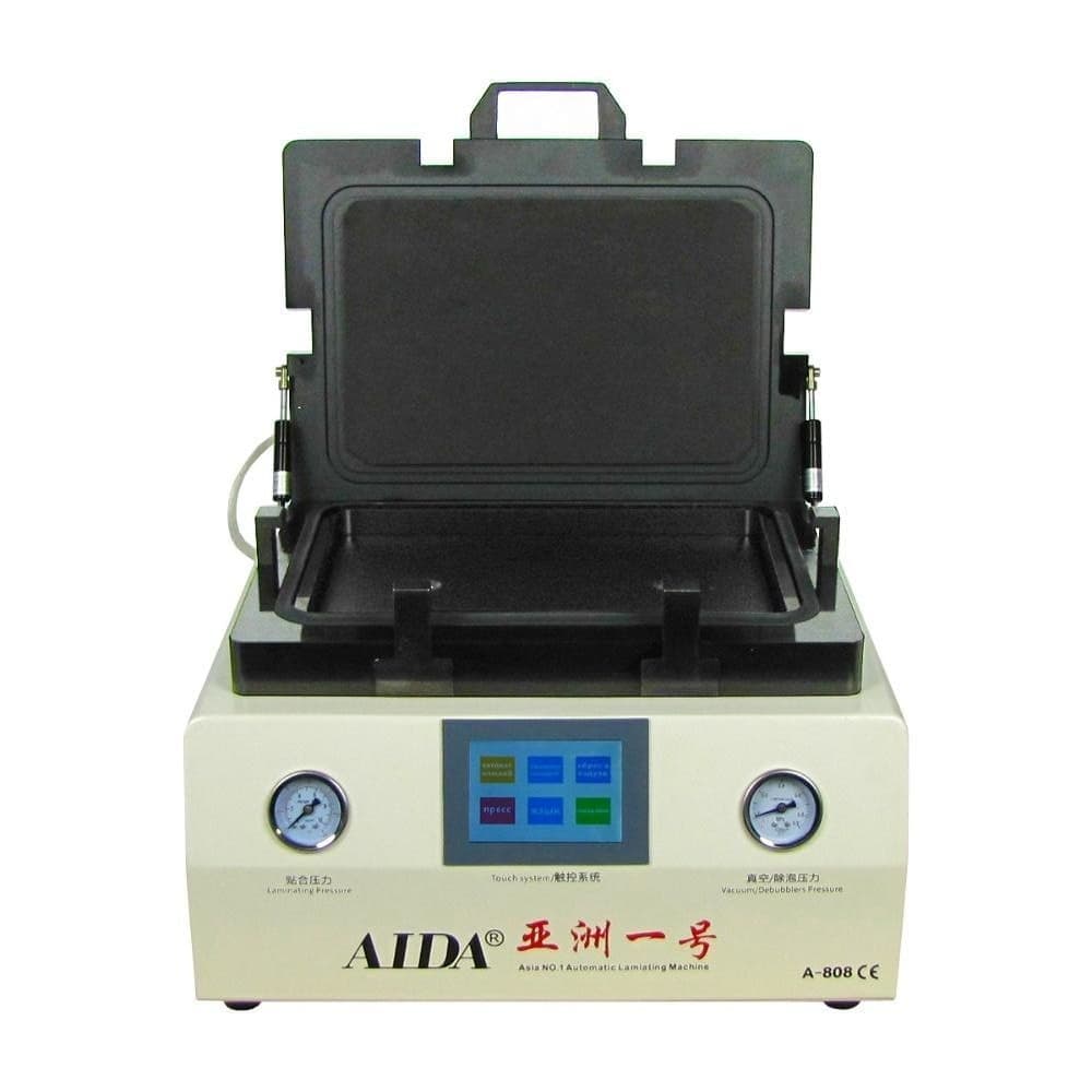 Аппарат с вакуумным ламинатором и автоклавом AIDA A-808, 12", со встроенным насосом, ЖК-дисплеем и сенсорным управлением, 10 x 188 x 280 мм