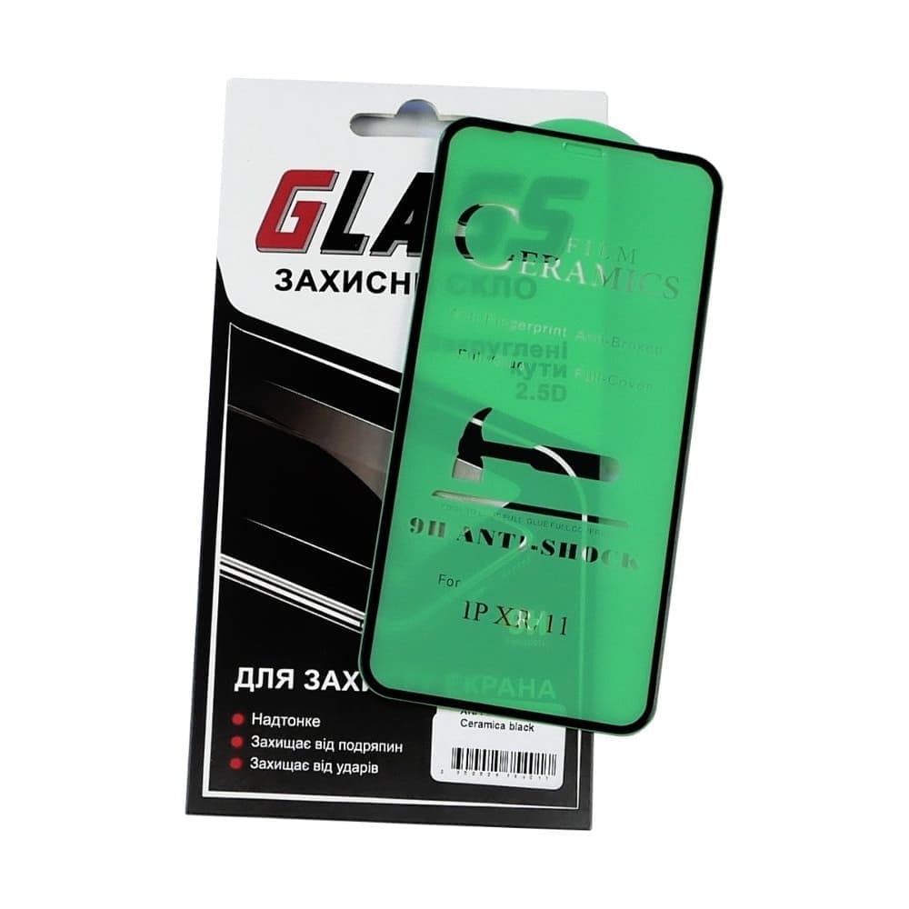 �������� ������ Apple iPhone 11, iPhone XR, Full Glue (���� �� ���� ������� ������), Ceramics, ������