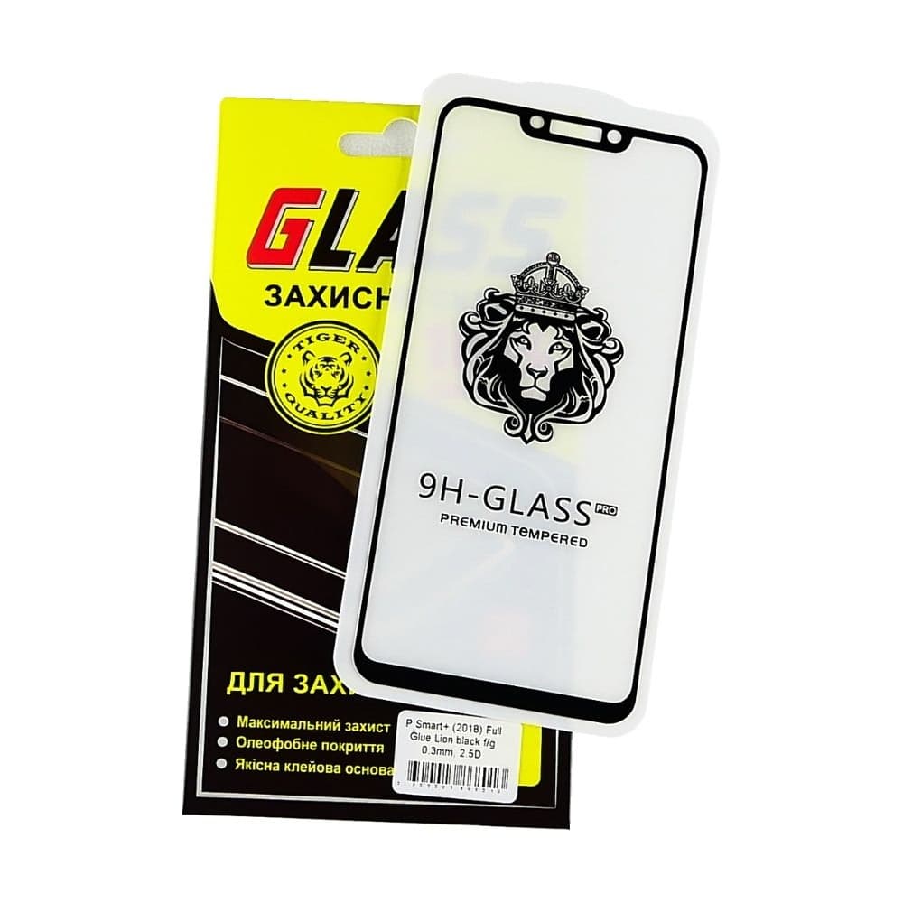 ������� ���� Huawei P Smart Plus, Mate 20 Lite, Nova 3i, �����, Lion, 0.3 ��, 2.5D, iNobi, Full Glue, ���� �� ��� ��������, ������ � ������ | ���������� �������� ������