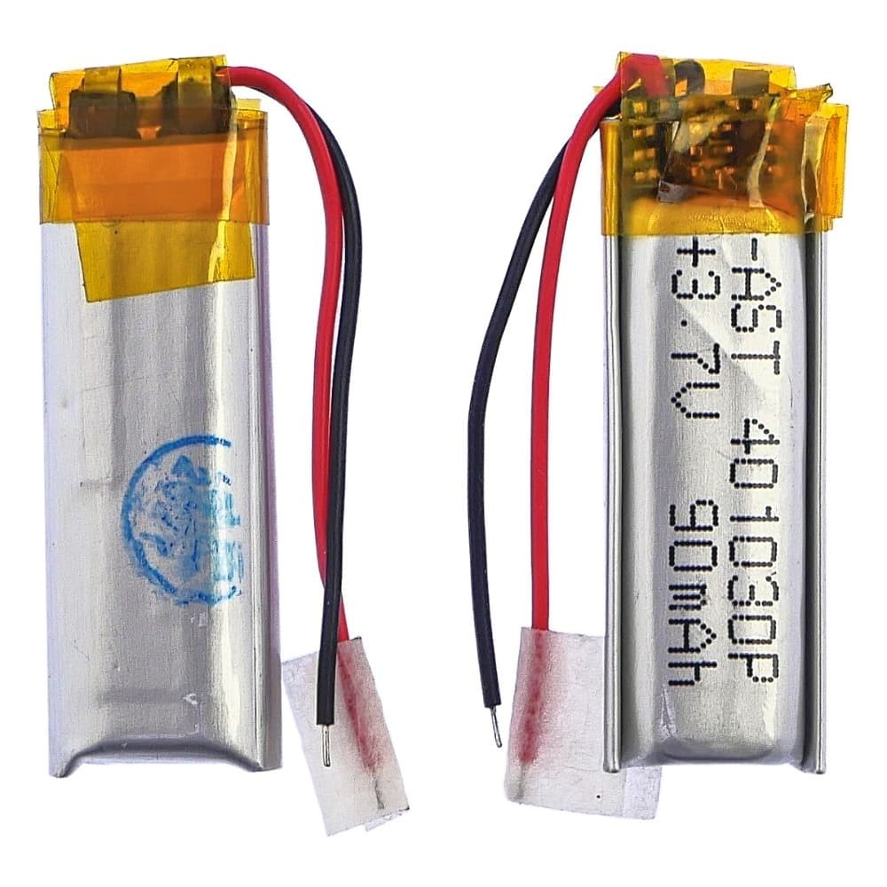 ���������� 401030P, �������������, � �����������, 4.5 � 10 � 30 ��, 90 mAh, ��� TWS ���������, ������ ��������, MP3 ������� | ���, �������, �����������