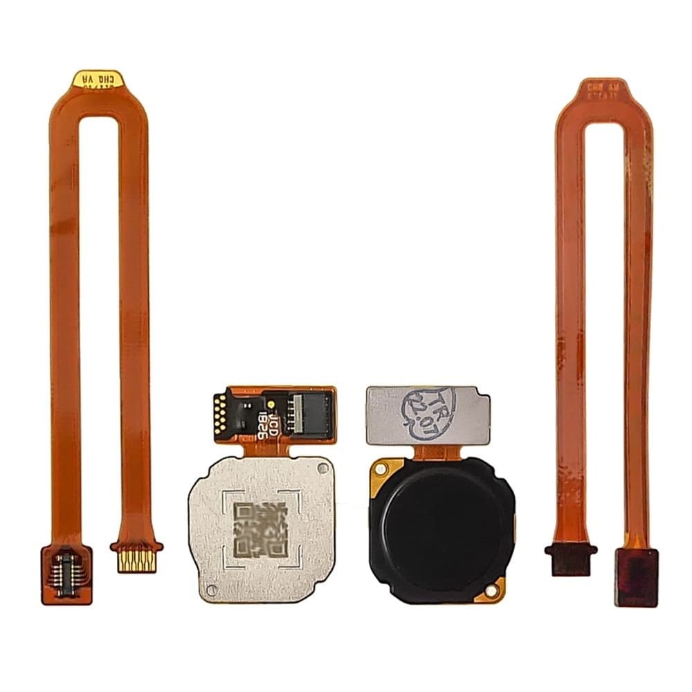 Шлейф Huawei P Smart Plus, для сканера отпечатка пальца (Touch ID), чорний, Original (PRC)