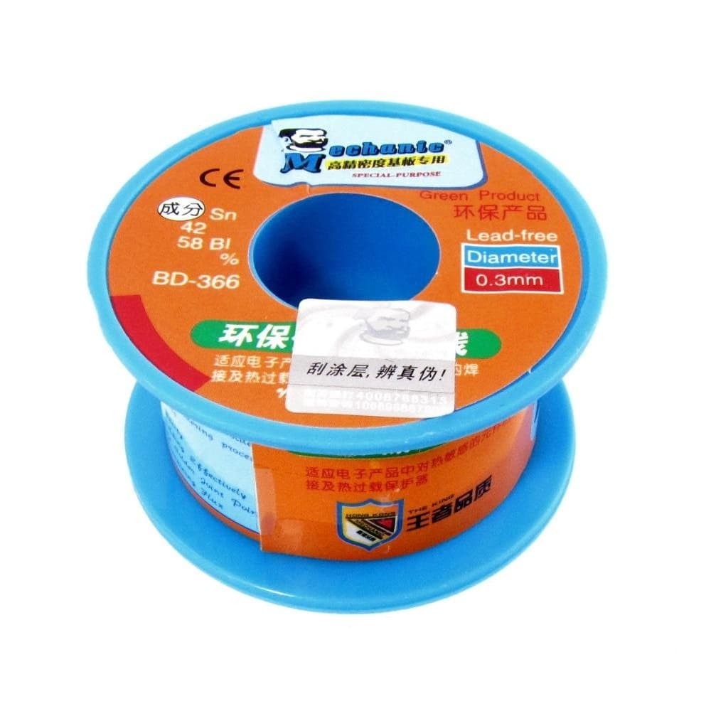 ������ ������������ MECHANIC BD-366, 0.3 ��, 40 �, Sn 42%, Bi 58%