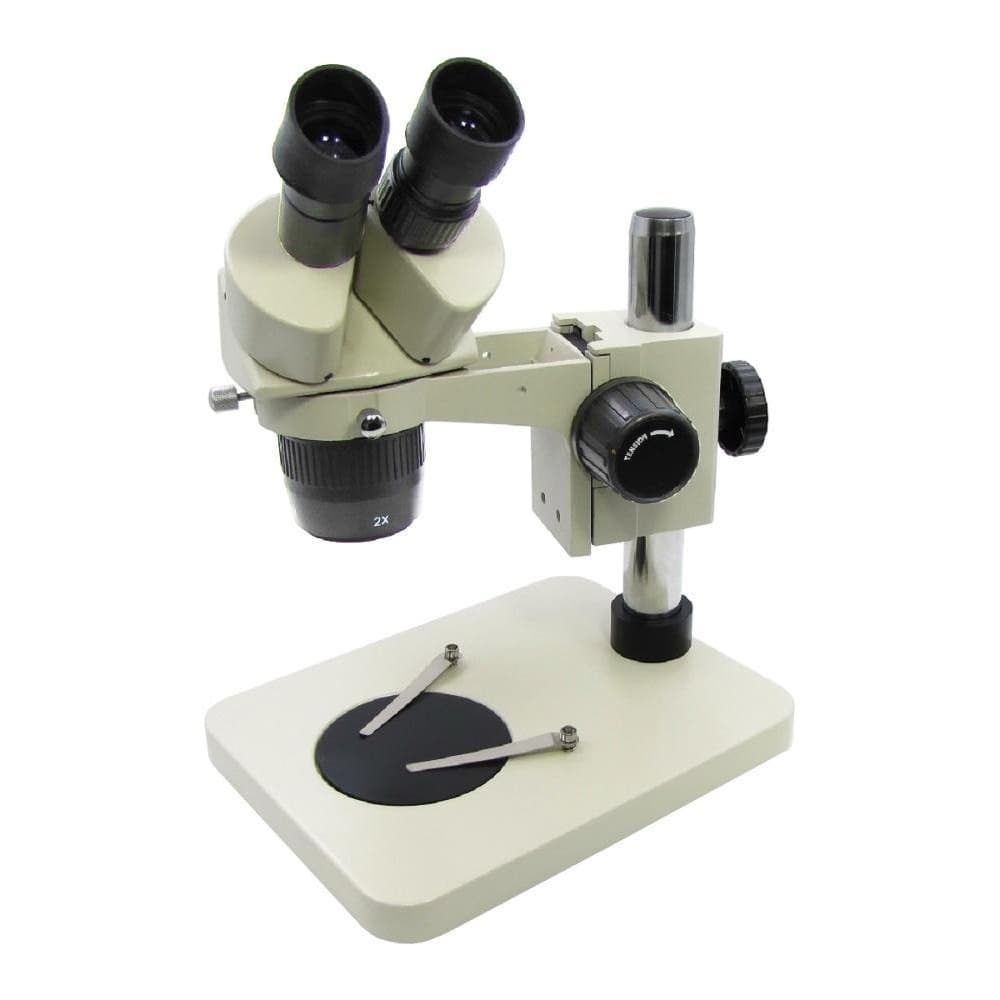 Микроскоп бинокулярный AXS-510, без подсветки, фокус 100 мм, кратность увеличения 20X/40X