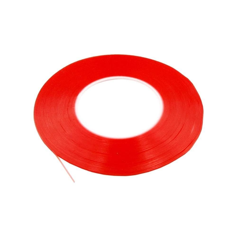 Скотч двусторонний 3M, прозрачный, для приклеивания аккумуляторов, дисплеев, тачскринов, 2 мм, рулон 50 м