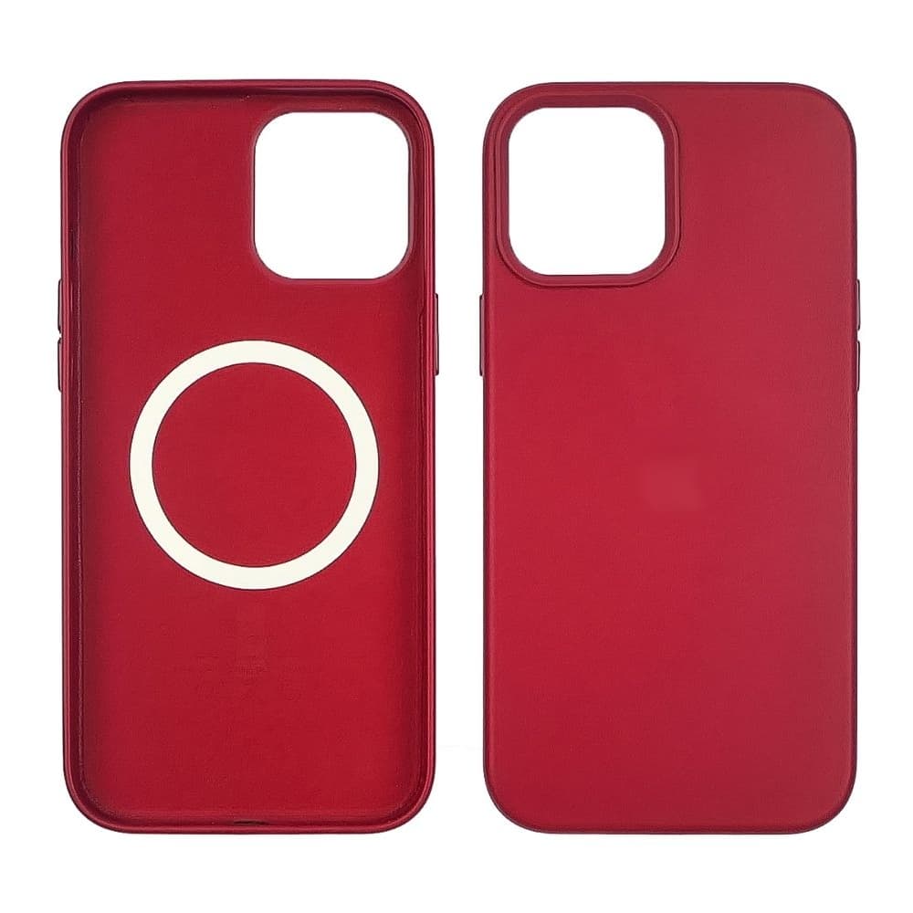 ����� Apple iPhone 12 Pro Max, Leather Case with MagSafe, ��������