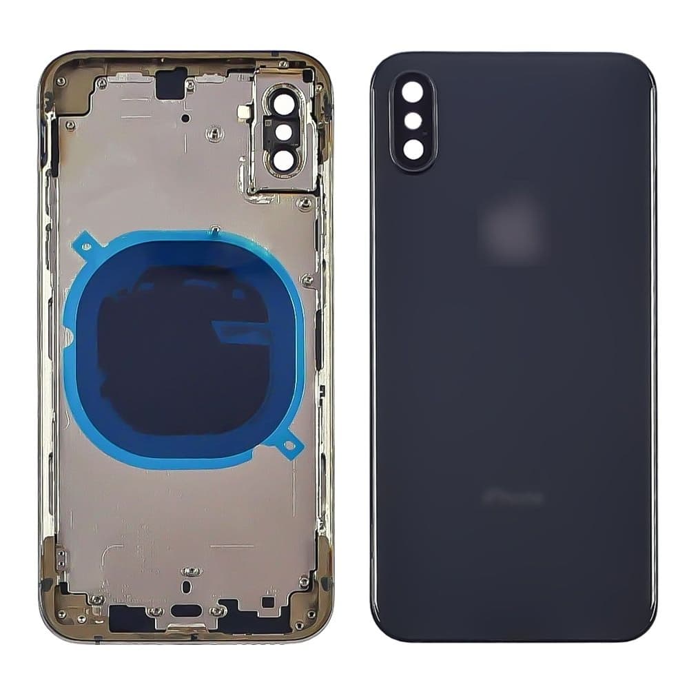 Корпус Apple iPhone XS, сірий (Space Gray)