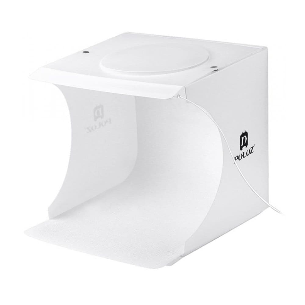 Лайтбокс Puluz PU5021 LED, 24 x 23 x 22 см, білий | лайткуб, фотобокс, фотокуб