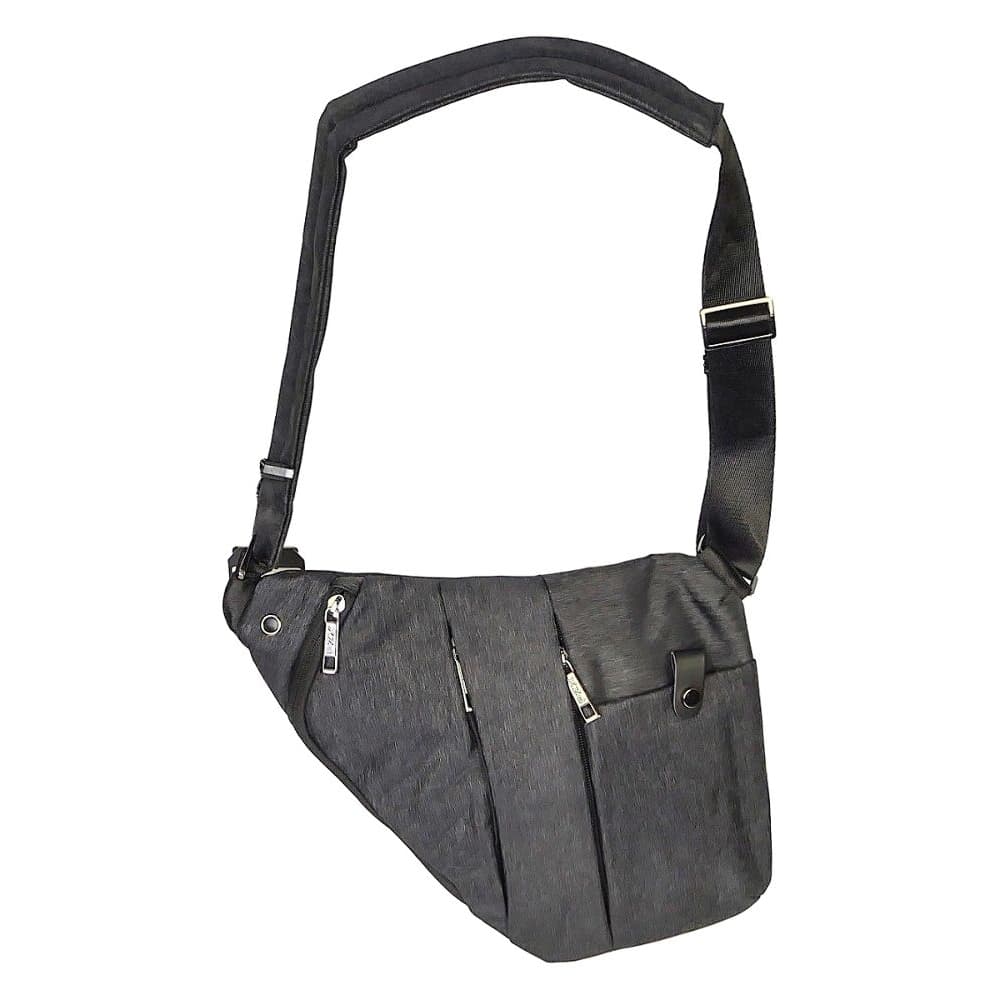 Сумка-бананка PZX BP18, черная