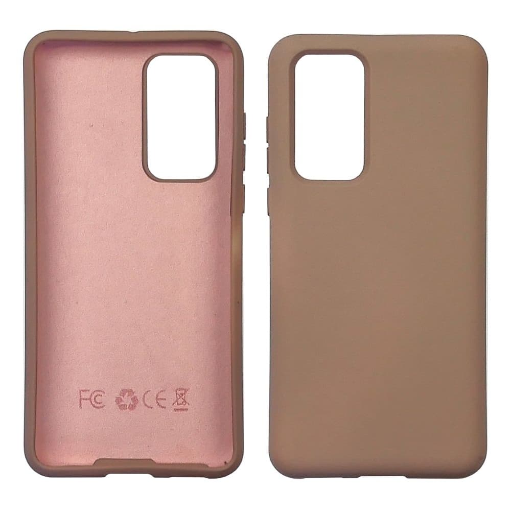 Чехол Full Nano Silicone Huawei P40, розовый