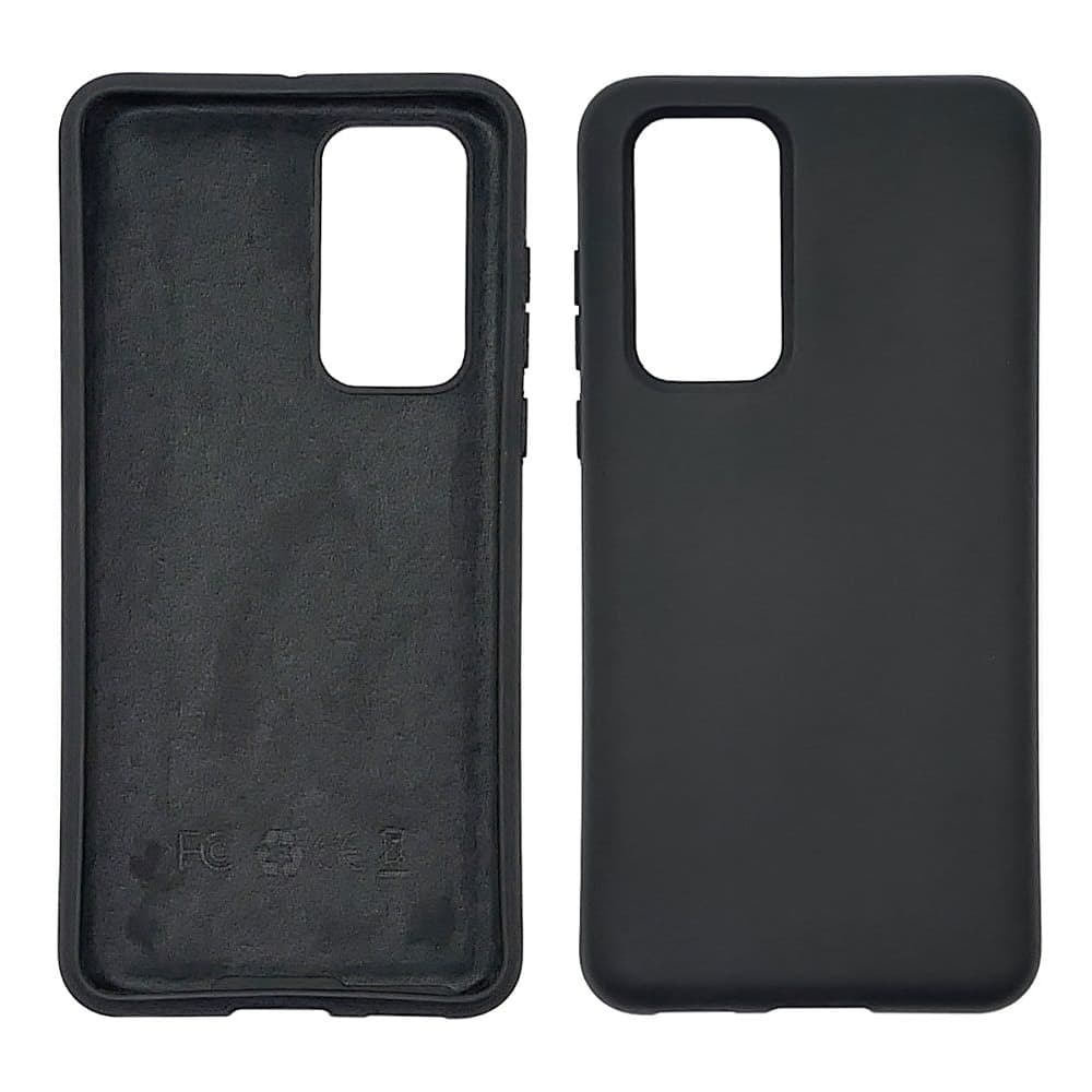 Чехол Full Nano Silicone Huawei P40, чорний