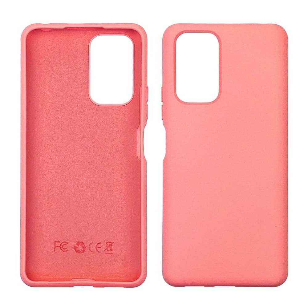Чехол Xiaomi Redmi Note 10 Pro, M2101K6G, M2101K6R, Redmi Note 10 Pro Max, M2101K6I, силиконовый, Full Nano Silicone, розовый