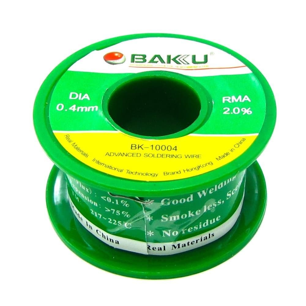 ������ BAKU BK-10004 (0.4 ��, Sn 97%, Ag 0.3%, Cu 0.7%, rma 2%), 50 �