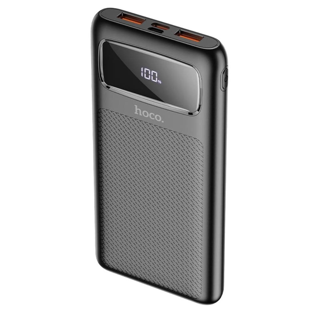 Power bank Hoco J81, 10000 mAh, 22.5 Вт, Power Delivery (20 Вт), Quick Charge 3.0, чорний