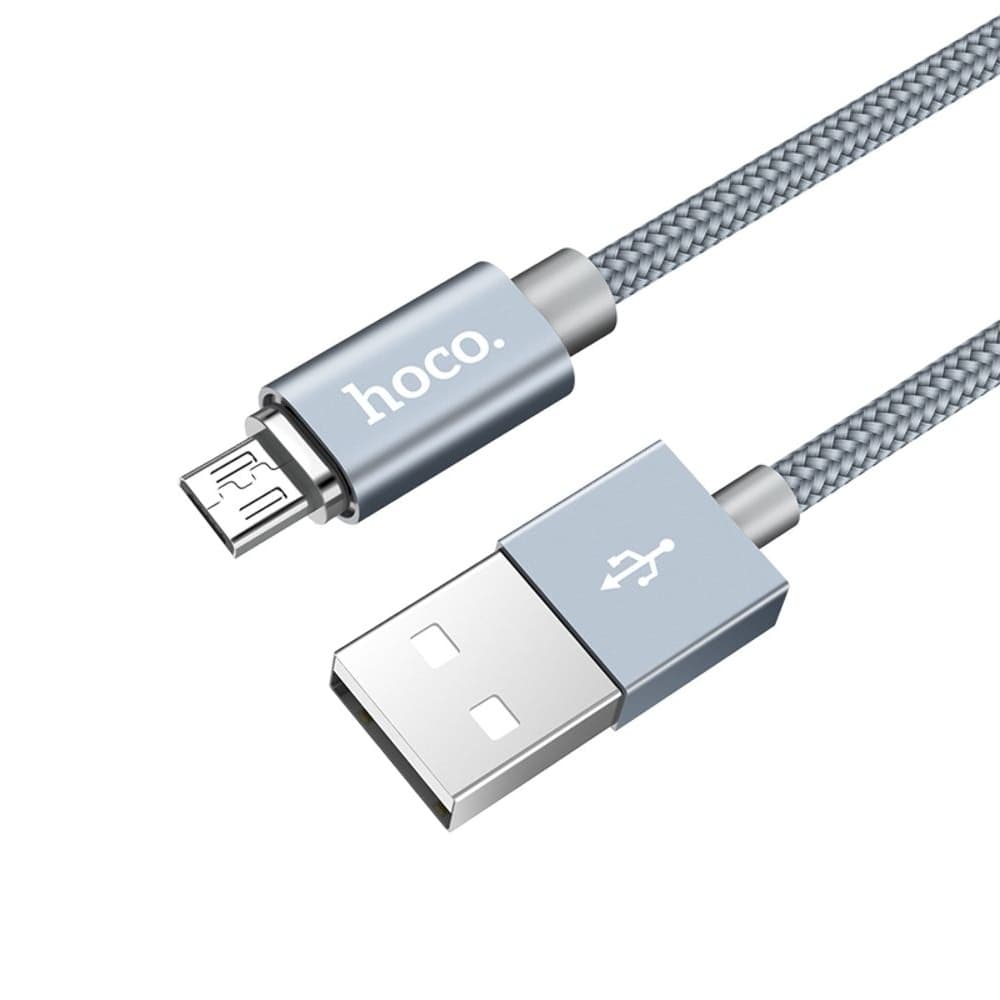 USB-������ Hoco U40A, Micro-USB, 100 ��, ���������, � ���������� �������, 2.0 �, ����