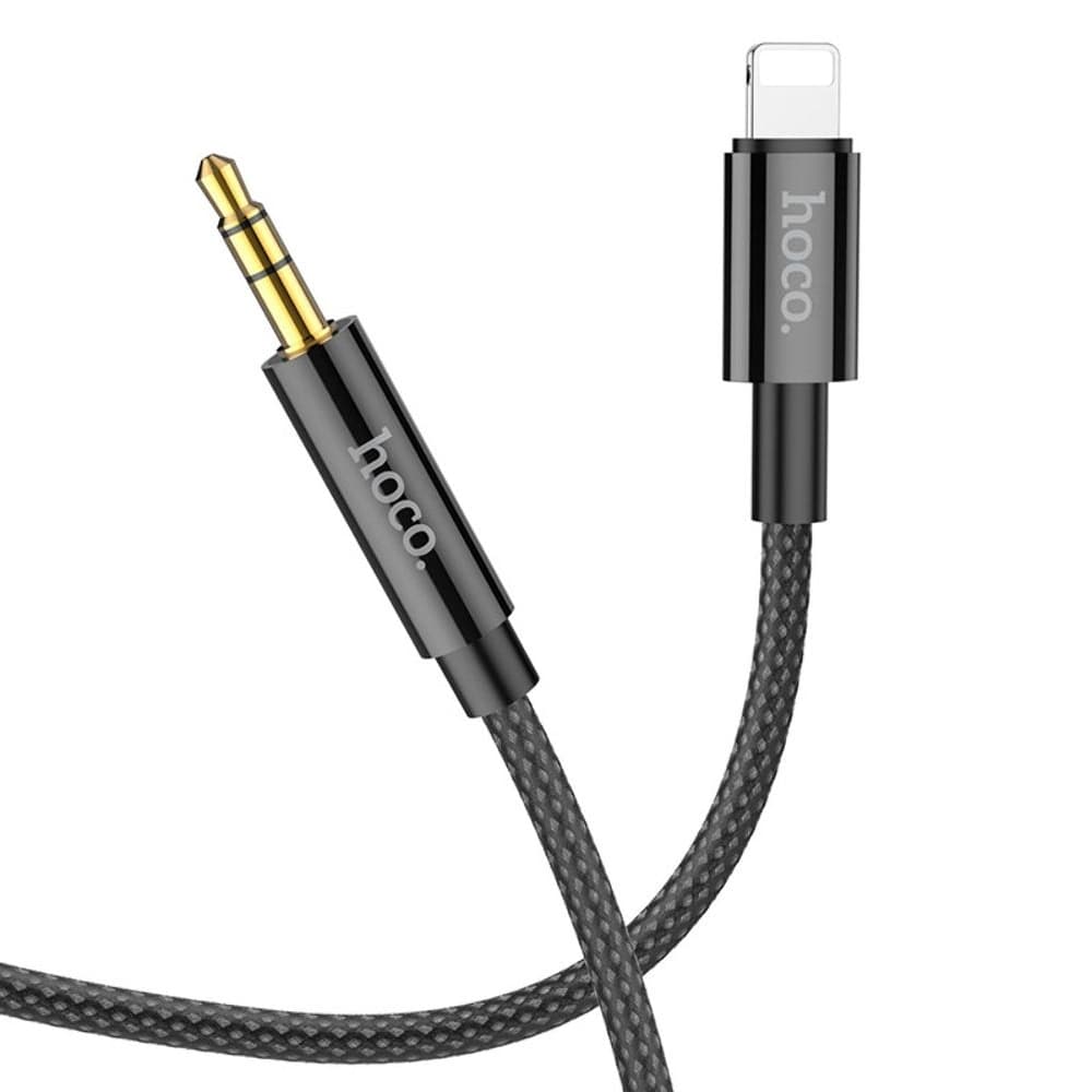 AUX-USB-������ Hoco UPA19, Lightning �� Jack 3.5, 100 ��, ������
