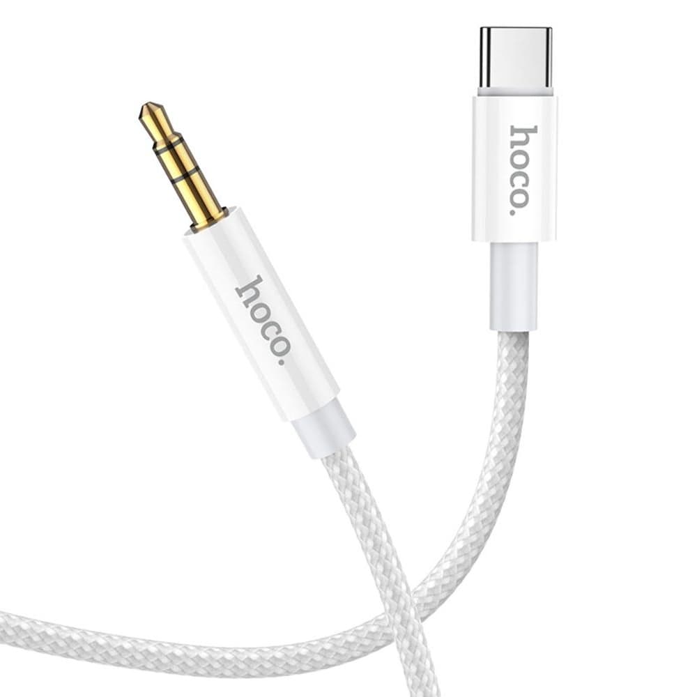 AUX-USB-������ Hoco UPA19, Type-C �� Jack 3.5, 100 ��, ����