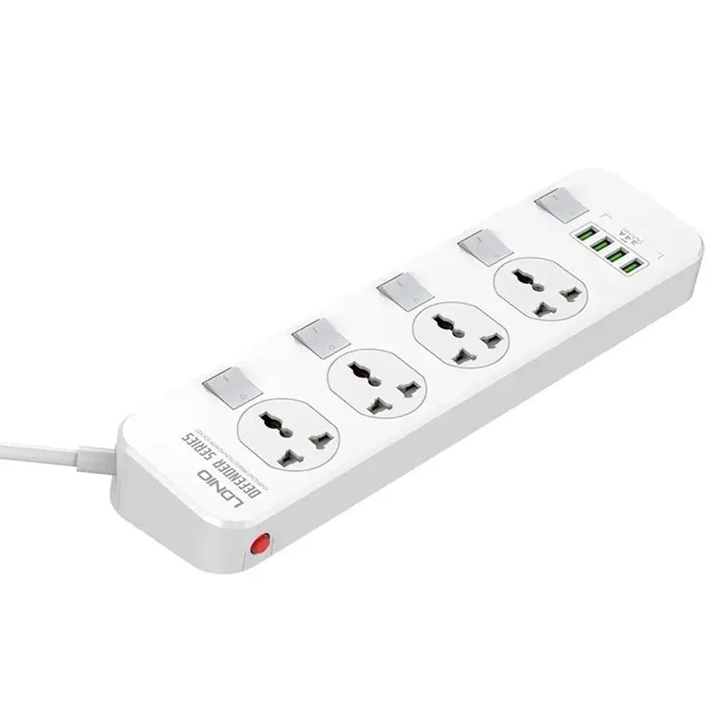 ������� ���������� Ldnio SC4408EU, 4 �������, 4 USB, 5V, 3.4 �, 17W, ������ 2�., ����