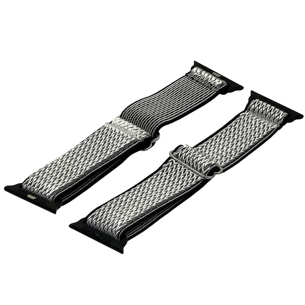 Ремешок нейлоновый для Apple Watch 38/ 40 мм, серебристый, один розмір