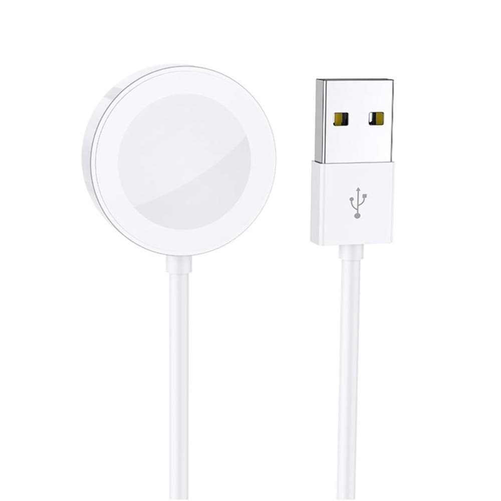 Бездротовий зарядний пристрій Borofone BQ13 Apple iWatch, белое | беспроводное зарядное устройство