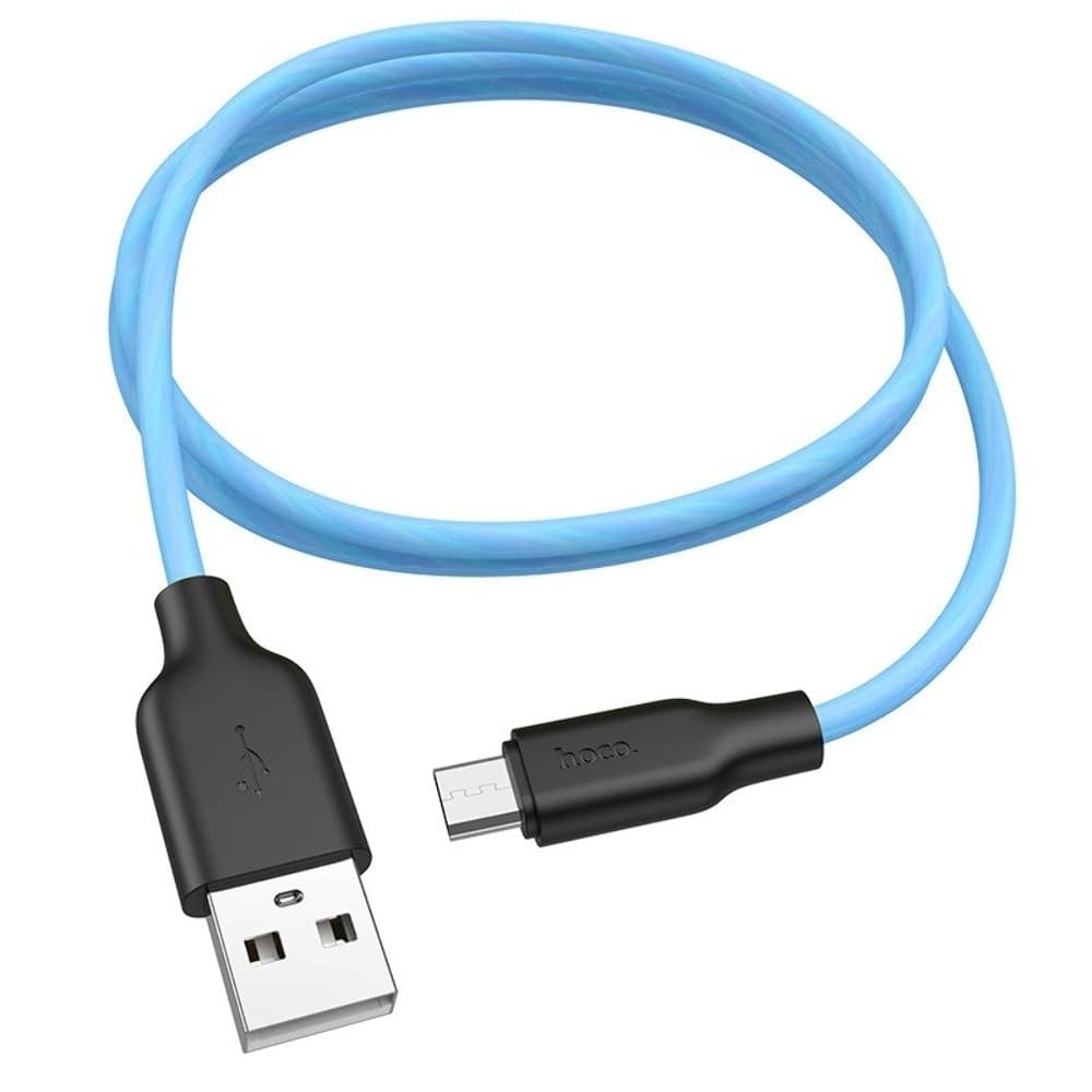 USB-������ Hoco X21 Plus, Micro-USB, 2.4 �, 100 ��, �����