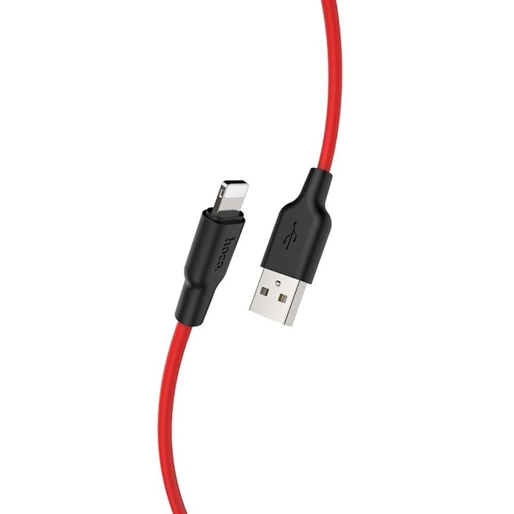 USB-������ Hoco X21 Plus, Lightning, 2.4 �, 200 ��, �������