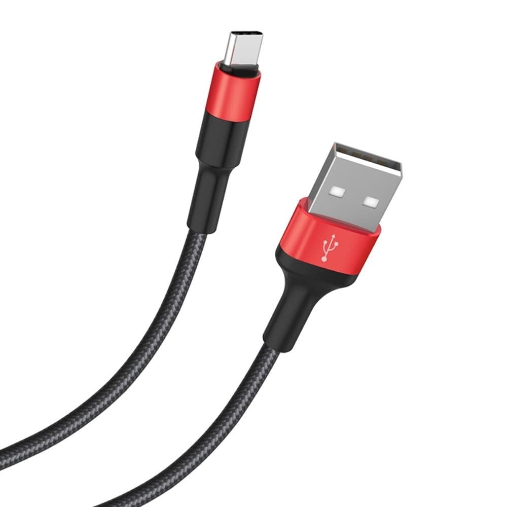 USB-������ Hoco X26, Type-C, 2.0 �, 100 ��, ������, �������