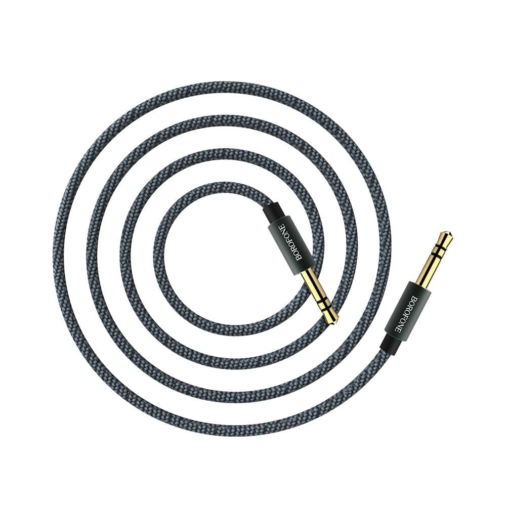 AUX-USB-������ Borofone BL3, Jack 3.5 �� Jack 3.5, 100 ��, ����