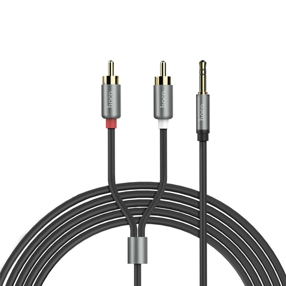 AUX-USB-������ Hoco UPA10, Jack 3.5 �� RCA, 150 ��, ����