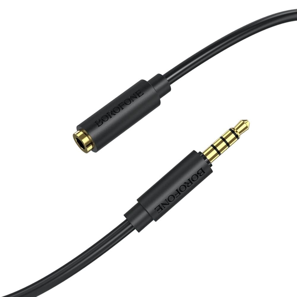 AUX-USB-������ Borofone BL12, ����������, Jack 3.5 �� Jack 3.5 (F), 200 ��, ������