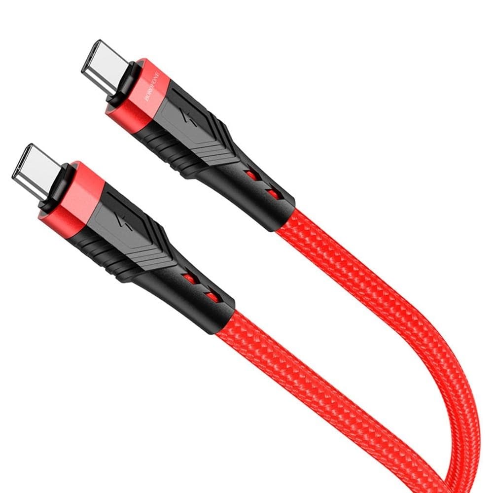 USB-������ Borofone BU35, Type-C �� Type-C, 60 ��, �������