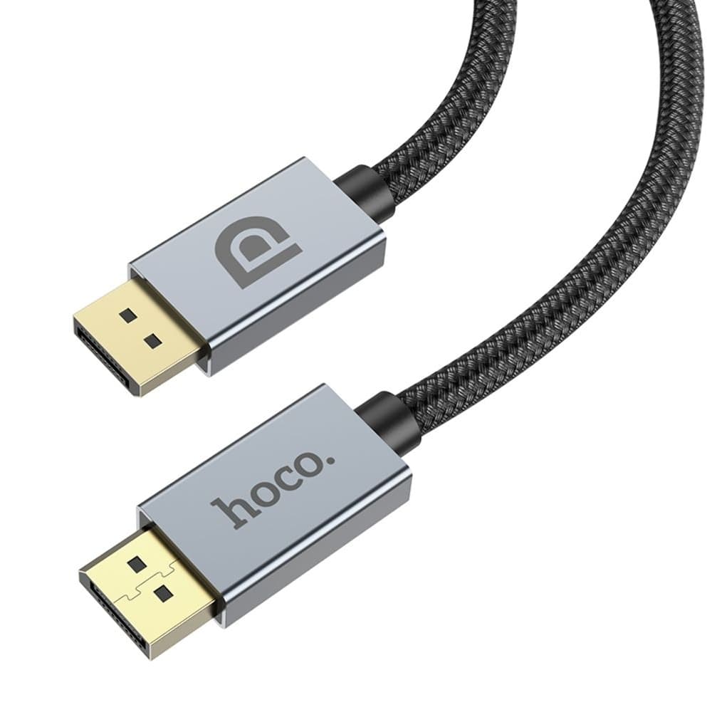 HDMI-USB-������ Hoco US04, 200 ��, DisplayPort 1.4, � ���������� �������� � ������������� ������������, 8K, ������