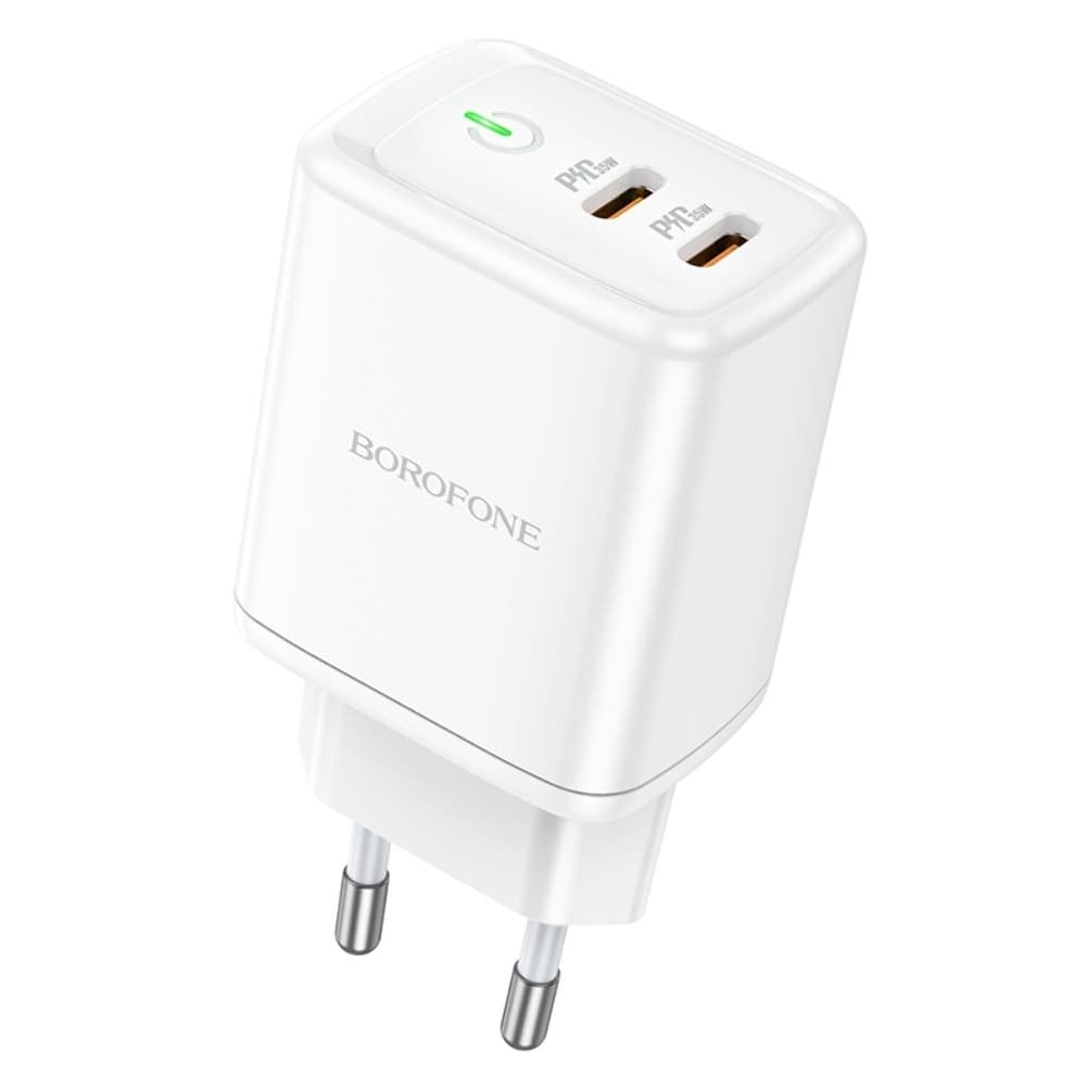 ������� �������� ���������� Borofone BN9, 2 USB Type-C, Power Delivery (35 ��), �����