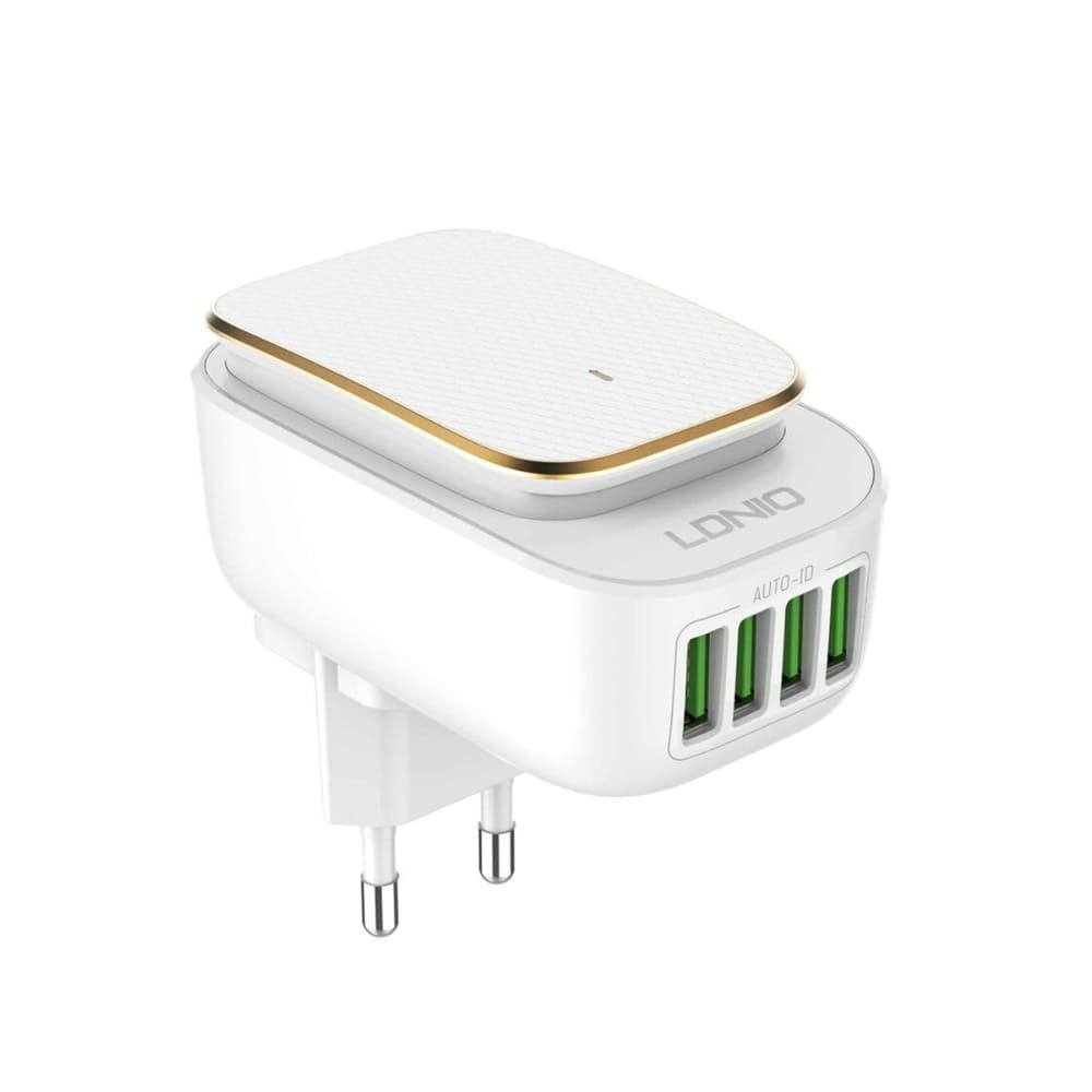 ������� �������� ���������� Ldnio A4405, 4 USB, ������, �����, � ������� USB �� Type-C