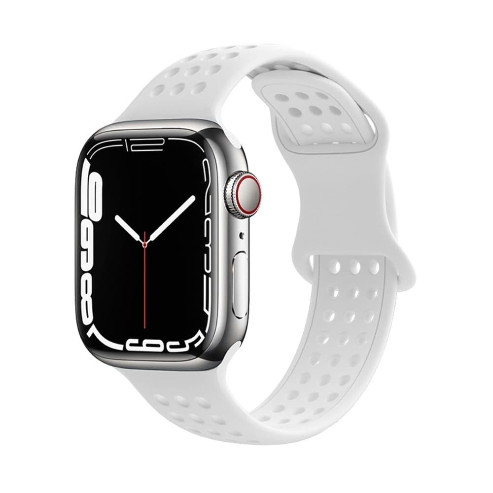 ������� ���������� Hoco iWatch WA08 honeycomb, 42, 44, 45, 49 ��, white | ������� �����������