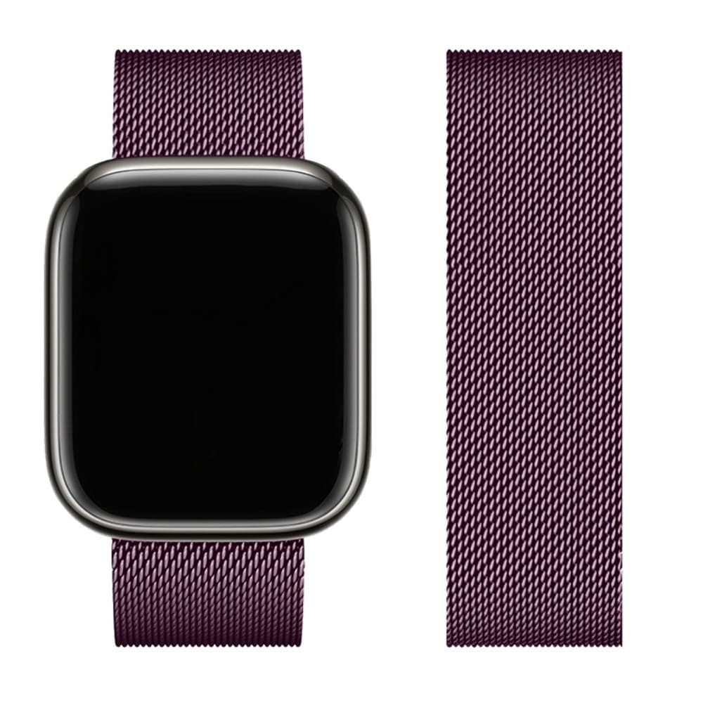������� ������������� Hoco iWatch WA03 milanese steel, 42, 44, 45, 49 ��, Blackcurrant