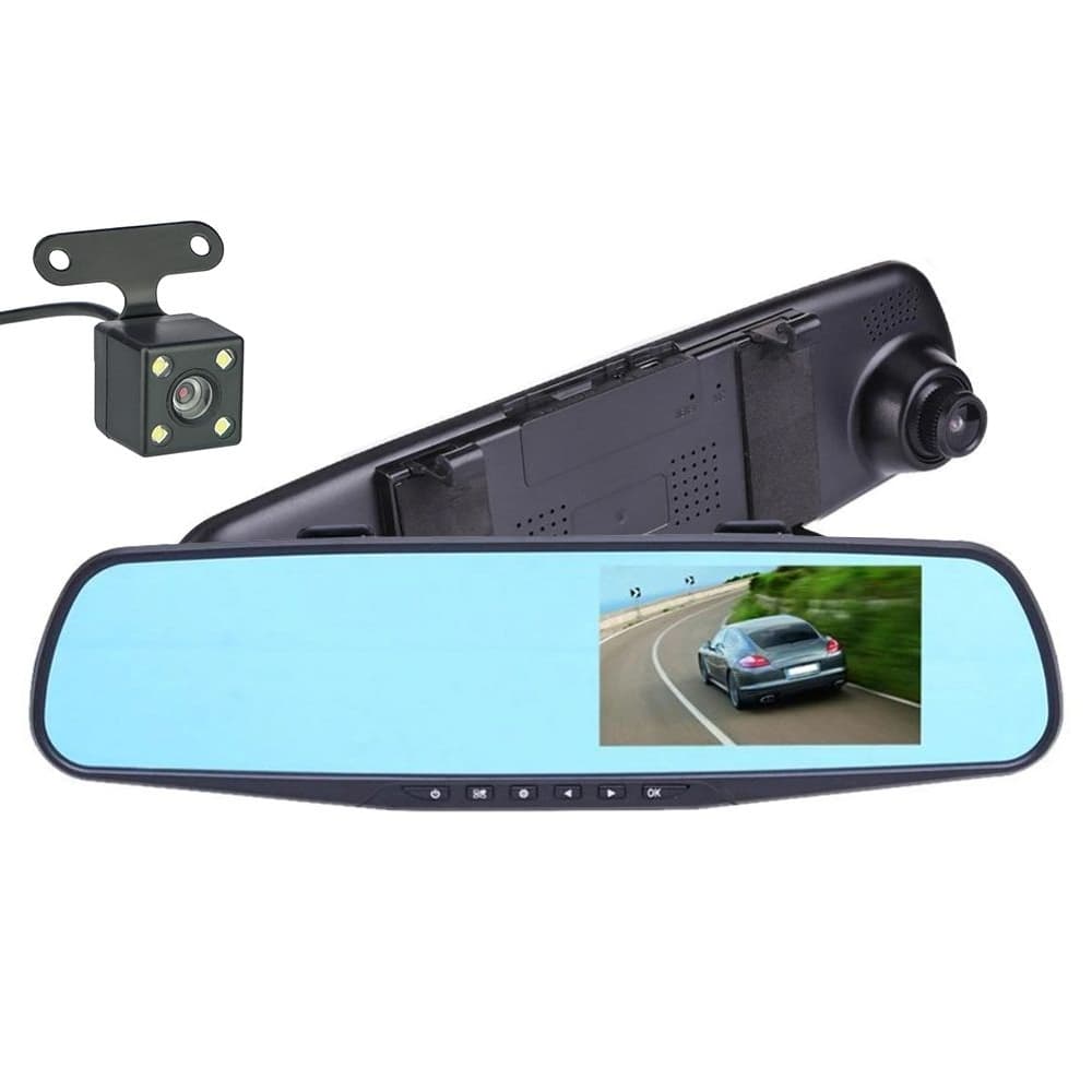 �������-���������������� V5 (A60) FHD 1080P, ���� ������ 170 ��������, LCD 4.3", TF card 32 Gb/Class 10 � ������� ������� ����